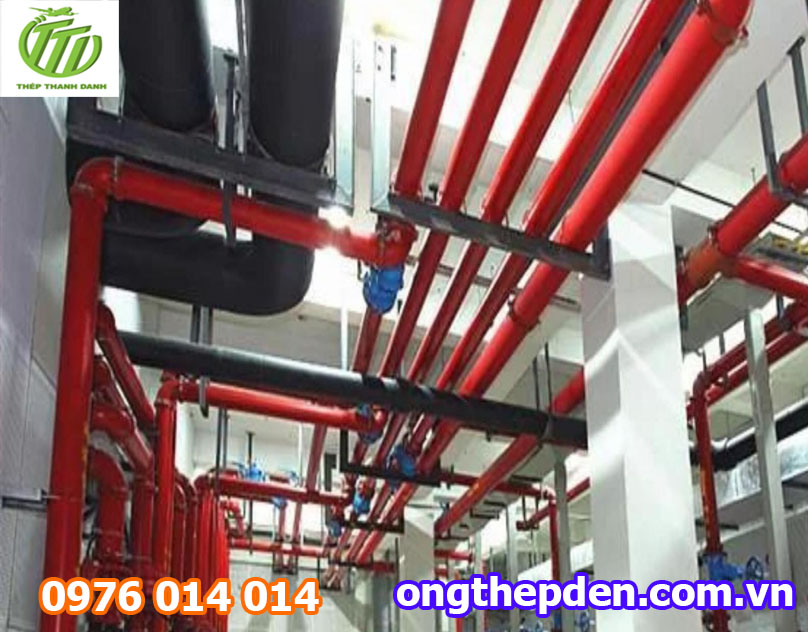 Hệ thống ống thép được sử dụng trong PCCC
