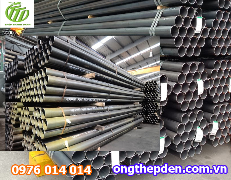 Ống thép đen được sử dụng nhiều trong công nghiệp