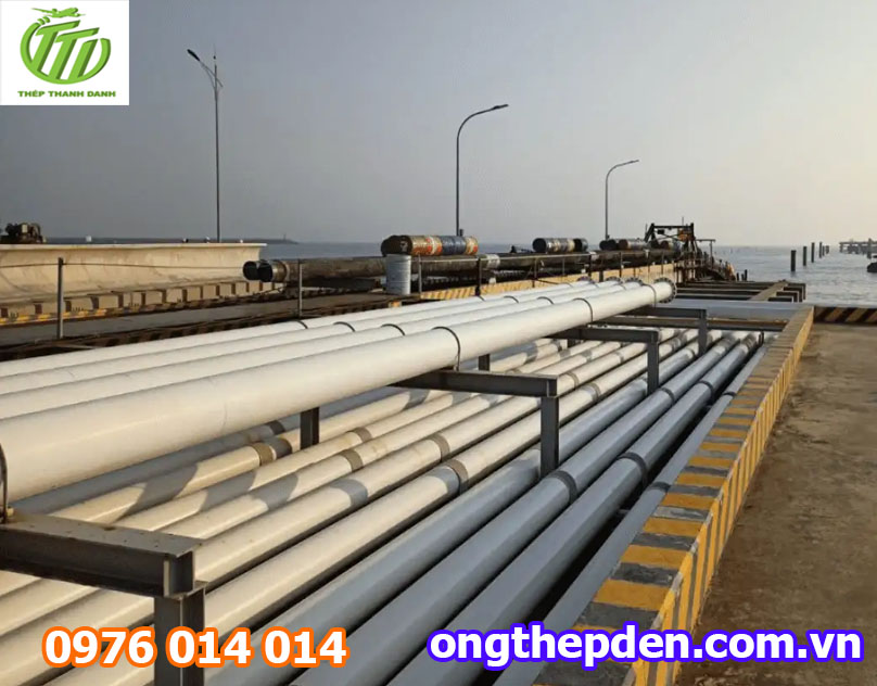 Ống thép sử dụng hiệu quả khi vận chuyển dầu khí