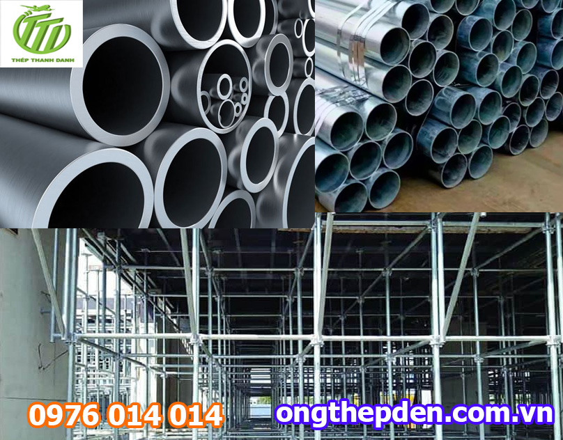 Ống thép đen chịu lực giúp công trình vững trãi với thời gian