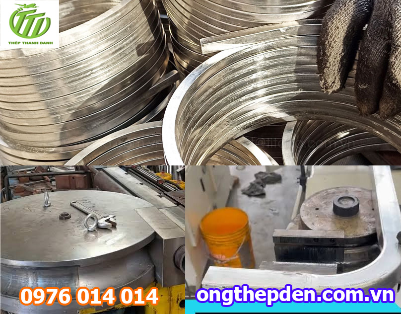 Dịch vụ gia công uốn ống thép được khách hàng ưa chuộng tại Thanh Danh