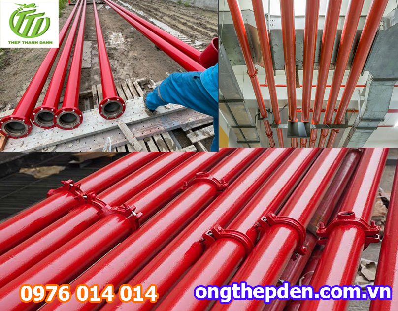 Ống thép cho hệ thống PCCC được sử dụng phổ biến