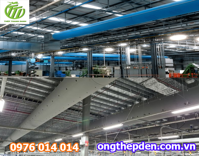 Ống thép được sử dụng linh hoạt trong hệ thống HVAC