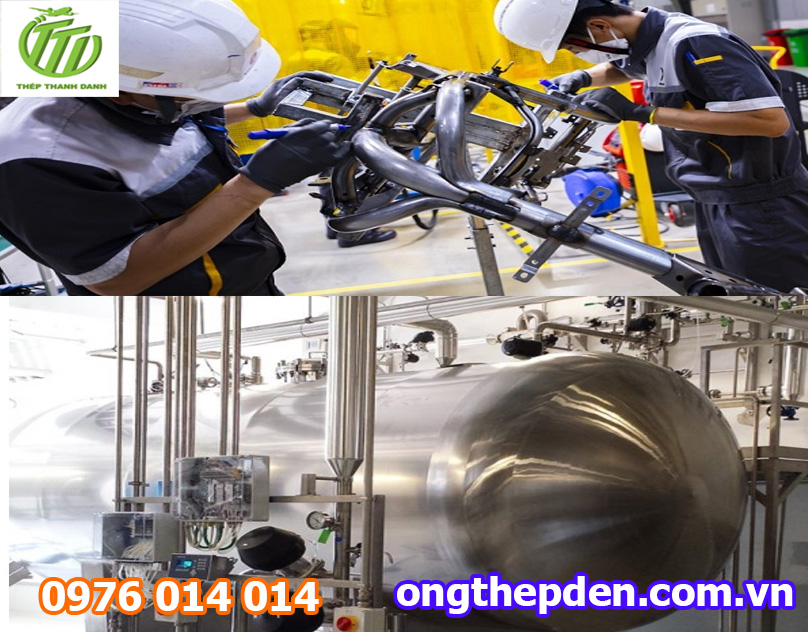 Ứng dụng ống thép trong nhà máy thực phẩm và cách lựa chọn vật liệu phù hợp